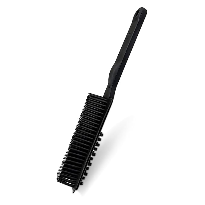 Easy-Clean Pet Rubber Hair Removal Brush – Multi-Surface Cleaning Tool for Cars & Home