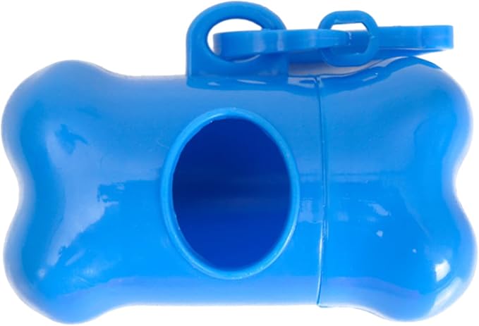 Bone Shape Pet Pick Up Poop Bag Dispenser Portable Dog Poop Waste Bag Holder Outdoor Garbage Bags Organizers