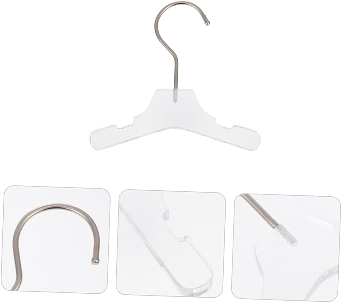 BESPORTBLE Pet Clothes Hanger Wear-Resistant Dog Hanger for Household Use Lightweight and Portable Design for Drying Pet Apparel Compact Fit for Dog Clothing