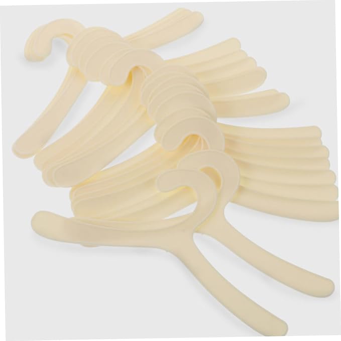 24pcs Mini Pet Clothes Hangers for Small Dogs Cats Organizers for Pet Apparel Stylish Closet Rack for Effortless Clothing Organization