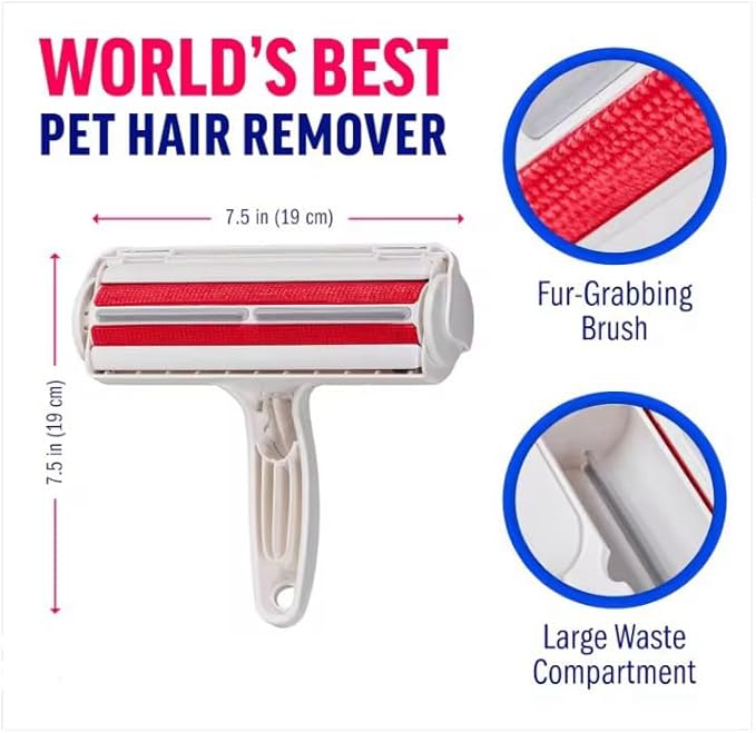 Pet Hair Remover Roller- Reusable Lint