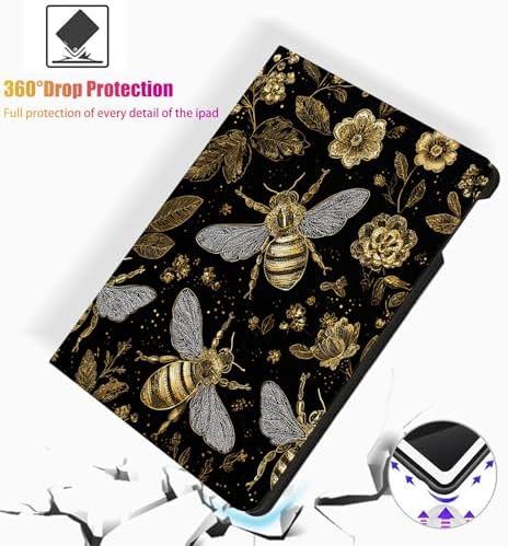for Samsung Galaxy Tab S5e 10.5 Inch 2019 Model T720/T725/T727 Tablet Case,Auto Wake/Sleep,Adjustable Stand Protective Cover - Anchor Floral