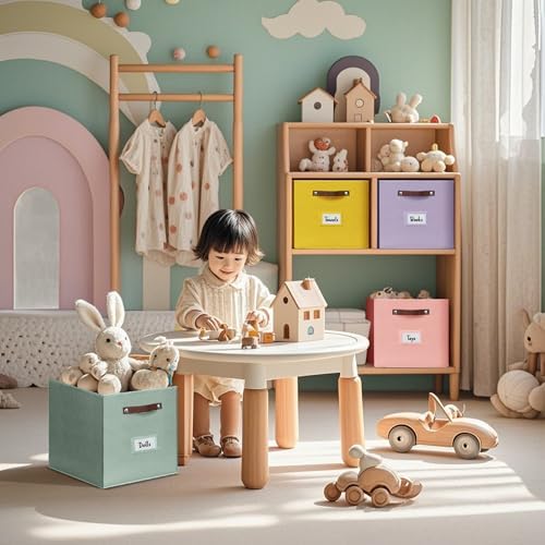 DECOMOMO Storage Bins, Storage Baskets for Shelves