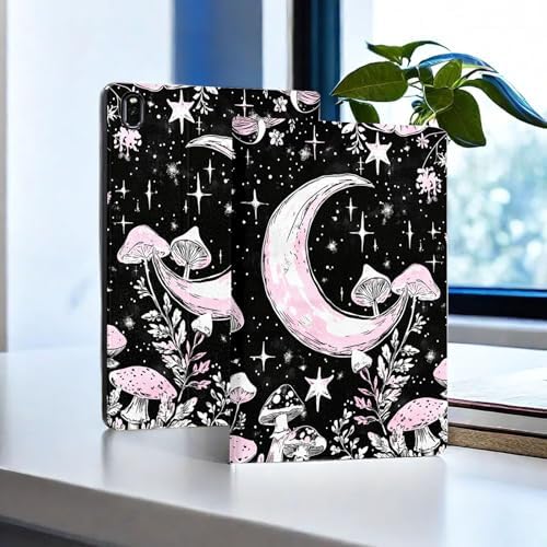 for Samsung Galaxy Tab S6 Lite 10.4" 2020/2022/2024 (SM-P620/P625/P613/P619/P615/P610) Tablet Case,Auto Wake/Sleep,Adjustable Stand Protective Cover - Watercolor Forest