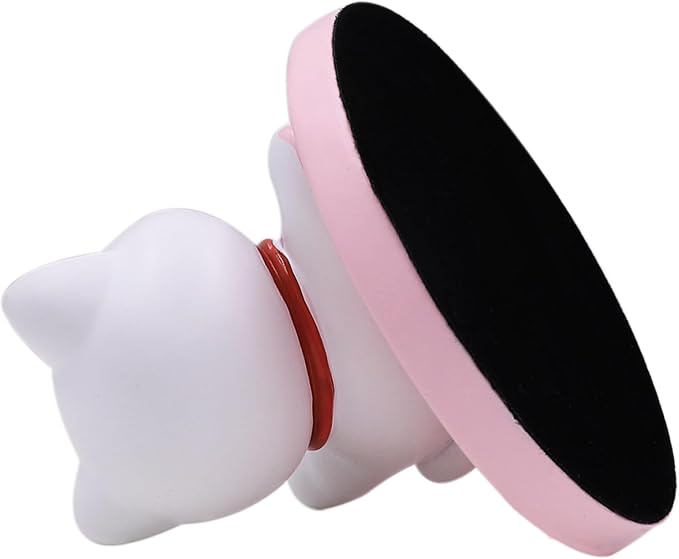 Cute Cat Phone Holder Desk Ornament Kawaii Phone Stand Universal Desk Phone Stand for All Mobile Smartphones Tablets