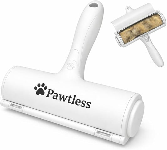 Pet Hair Remover – Reusable Lint Roller for Cat & Dog Hair on Furniture, Couch, Carpet, Car, Beddings– Eco-Friendly, No refills, No sheets Needed