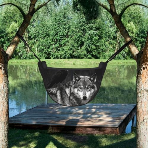 Wolf Raven Pair Car Seat Organizer-Backseat Storage Bag for Travel | Waterproof Durable. Holds Snacks Gear Essentials. Fits Most Cars.