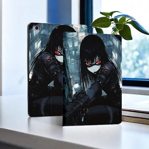 for Microsoft Surface Pro 11/10/9-13" 2024/2022 Tablet Case,Auto Wake/Sleep,Adjustable Stand Protective Cover - Girl