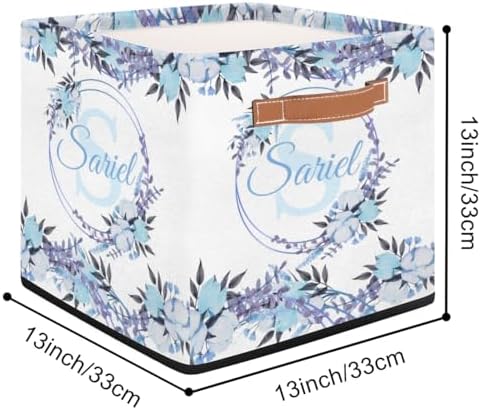 Foldable Decor Storage-Bins Customized Baby-Keepsake-Box Floral