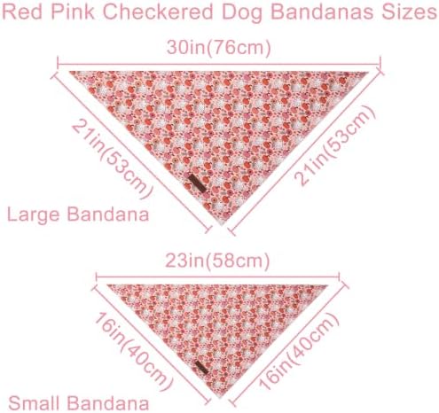 Halloween Dog Bandana,Pumpkin Triangle Bid Scarf with Pink Pumpkin & Ghost Pattern, Cotton Pet Kerchief for Girl Female Dogs or Cats, Cute Puppy Bandana Fancy for Dogs