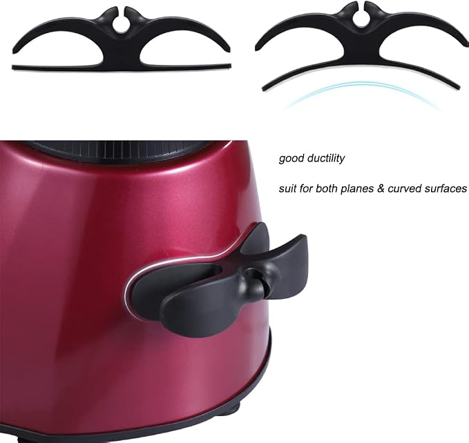 SisBroo Cord Organizer for Appliances, 10PCS Kitchen Appliance Cord Winder Cable Organizer, Cord Holder Cord Wrapper for Appliances Stick on Pressure Cooker, Mixer, Blender, Coffee Maker, Air Fryer