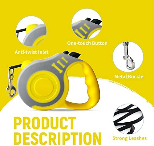 Retractable Dog Leash Automatic Telescopic Tractor Dog Tape