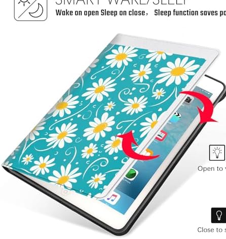 Tablet Case for iPad mini 5/4 Case 7.9 Inch 20219/2017,Shockproof Protective Cover with Stand,Auto Wake/Sleep,Daisy