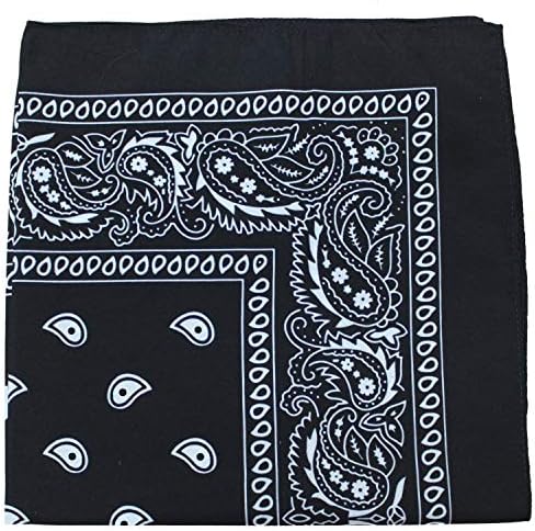 Mechaly 3 Pack Dog Bandana Neck Scarf Paisley Polyester Bandanas - Any Pets