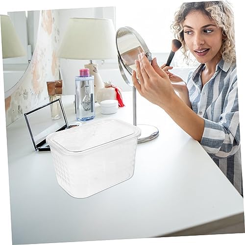 STOBOK Transparent Book Organizer Storage Case Pet Book Organizing Box for Home Office Kitchen and Bathroom Easy to Use and More
