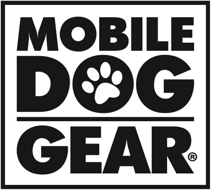 Mobile Dog Gear Dog Walking Fanny Pack (6"x7", Heathered Gray) - Dog Training Treat Pouch with Poop Bag Dispenser & Bags, Reflective Wrist Straps, Adjustable Shoulder Strap, Flashlight, Bottle Pocket