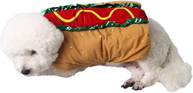 LIOOBO Folding Pet Christmas Garment for Cats Dogs Warm Holiday Costume and Photography Prop Easy Wear and Storage Soft Festival Outfit for Party and Decor
