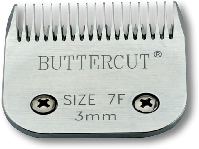Geib Buttercut Stainless Steel Dog Clipper Blade, Size-7F, 1/8-Inch Cut Length