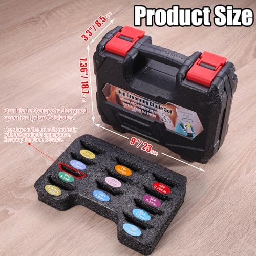 Dog Grooming Clipper Blade Assembly Holder Case for Professional pet grommer