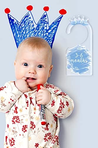 OneDream Acrylic Baby Closet Dividers, Baby Clothes Dividers for Closet