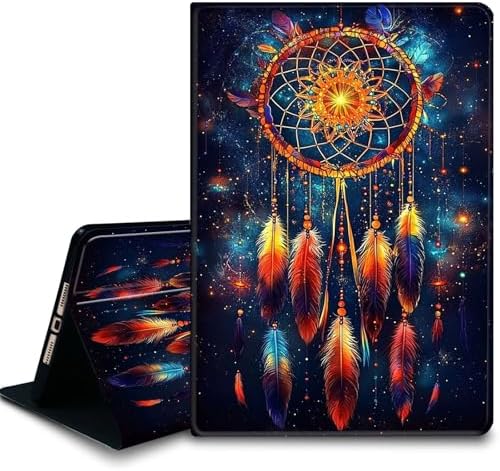 Bxgolkgd Tablet Case for Samsung Galaxy Tab S5e 10.5 Inch 2019,Shockproof Stand Cover with Heat Dissipation,Auto Wake/Sleep Function,Galaxy Dreamcatcher
