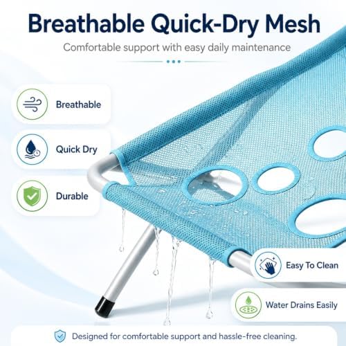 Foldable Pet Bathing Stand, Dog Grooming Hammock for Bathing (Blue) | Foldable Pet Bathing Stand with Quick-Dry 8-Hole Mesh, Stable Steel Grooming Rack for Washing and Nail Trimming