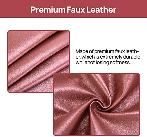 Teniux Remote Control Holder GRS Certified Armrest Organizer with 6 Pockets for recliner couch sofa, Recycled Material Armchair Caddy for Smart Phone, Book, Magazines, Ipad, Remotes(Rose Wine)