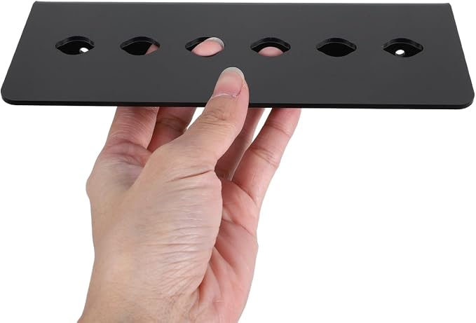 Wall Mounted Shear Holder Hair Stylist Organizer Clipper Guard Holder Salon Scissor Rack Space-Saving Hair Tool Organizer 7.48X3.11X2.20In