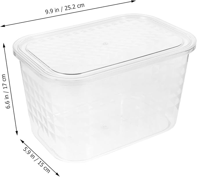 Transparent Pet Book Storage Box Organizer for Home Office Functional Storage for Books Dvds and More Craftsmanship Design