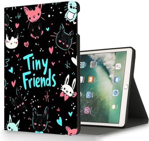 for Microsoft Surface Go 4/3/2/1-10.5" 2021 Tablet Case,Auto Wake/Sleep,Adjustable Stand Protective Cover - Cute Cartoon Animal