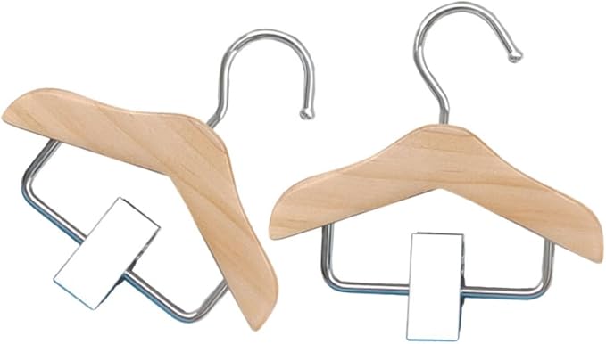 PRETYZOOM 2Pcs Dog Clothing Hangers Lightweight Pet Apparel Rack Non Slip Design for Dog Clothes Hangers for Puppy and Cat Clothing Display Pet Supplies
