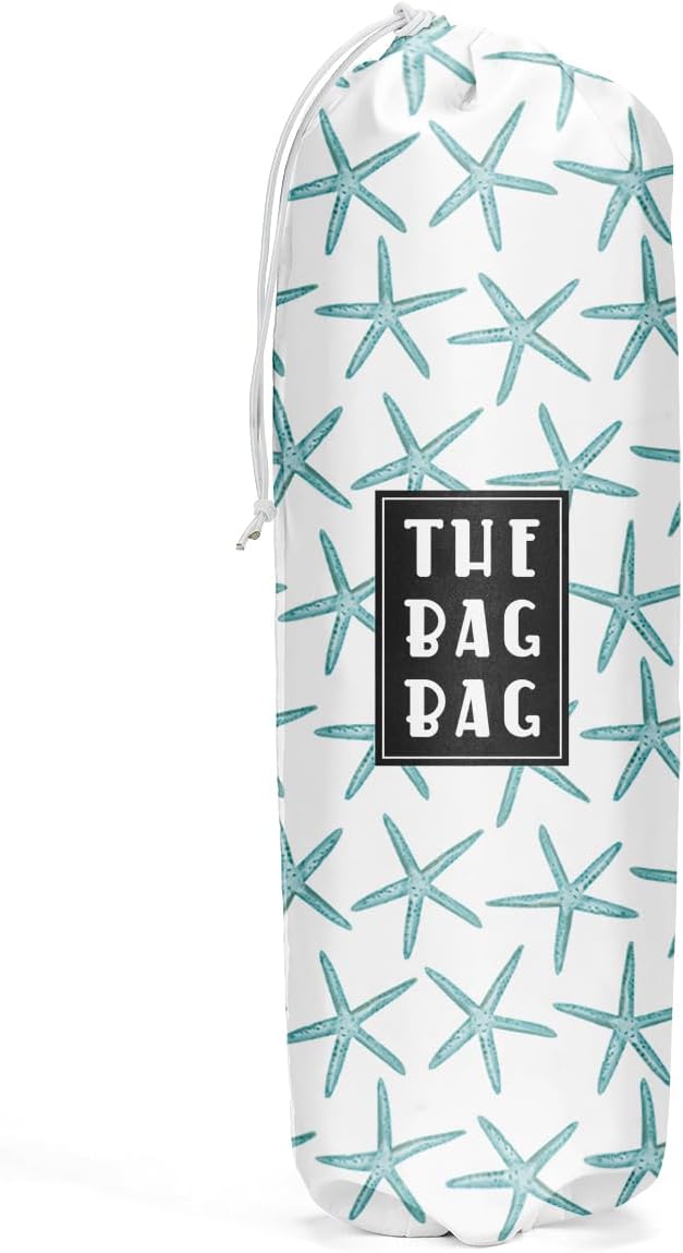 Ocean Themed Gifts Plastic Bag Organizer, Grocery Bag Holders, Beach Home Laundry Room Kitchen Decor, Gifts for Women