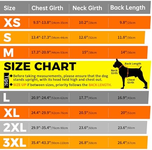 Lelepet Reversible Dog Coat Windproof Dog Jacket Lightweight Puffer Vest