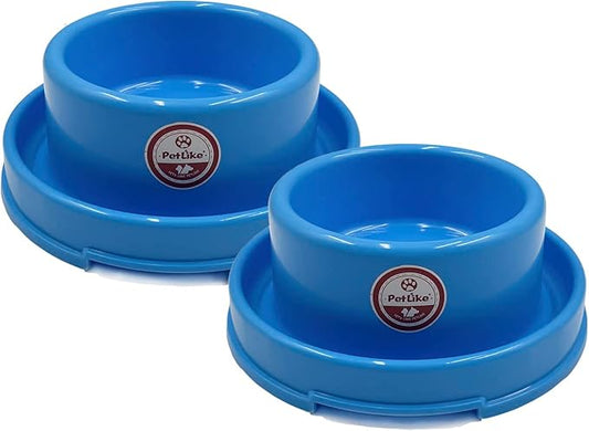 PetLike Ants Away Dog Bowls Pet Food Bowls, No Spill Cat Food Bowl Water Food Feeder Pet Dishes for Cat Puppies Small Medium Dogs…