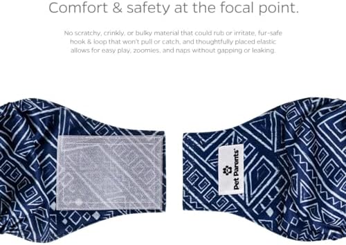Pet Parents® Washable Belly Bands for Male Dogs (3pack) + Extendrs® of Durable Dog Diapers Male, Premium Male Dog Diapers & Dog Wraps (X-Small, Kahuna)