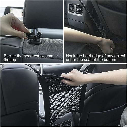 3-Layer Car Mesh Organizer for Dodge Charger 2011-2023