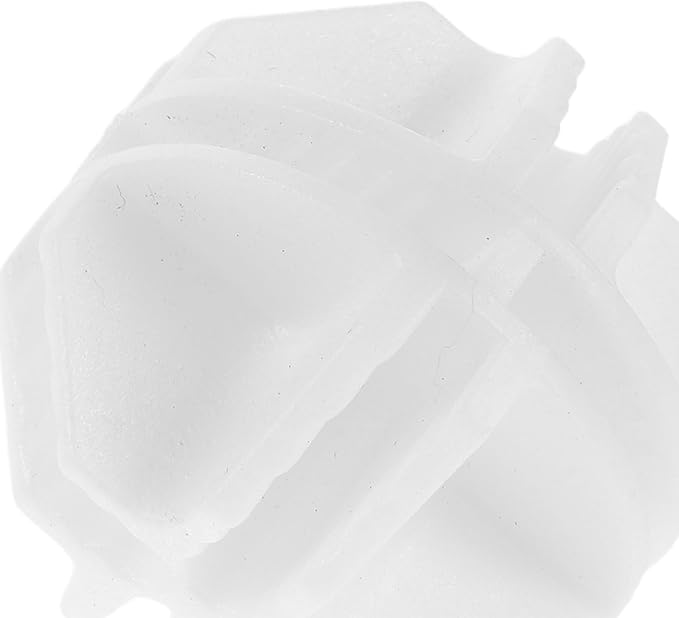 Angoily 24pcs Wire Cube Connectors: Pet Cage Fasteners for Playpen, DIY Home Storage Solutions, White Modular Buckles for Dog Crates and Cabinets
