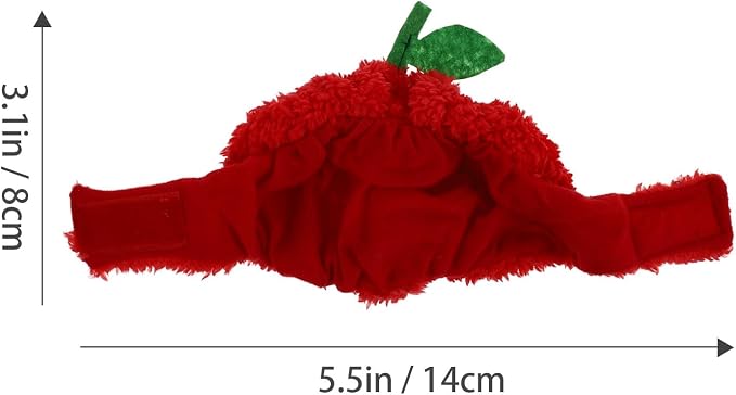 HEMOTON 4pcs Funny Pet Hat for Dogs and Cats, Lovely Fruit-Shaped Cloth Costume with Fine Workmanship, Reducing for Comfortable Wear, for Pet Parties and Dress
