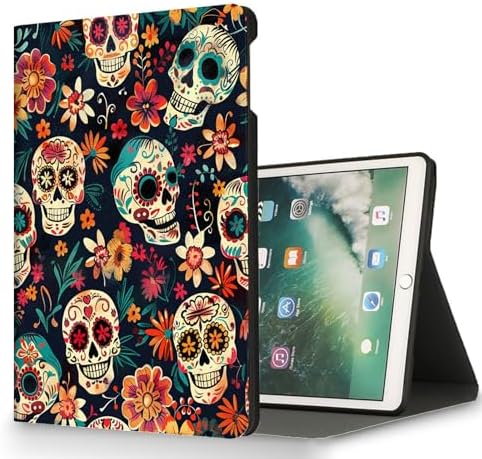 for Samsung Galaxy Tab A 8.0 2017 Model T380/T385 Tablet Case,Auto Wake/Sleep,Adjustable Stand Protective Cover - Watercolor Mushroom Frog