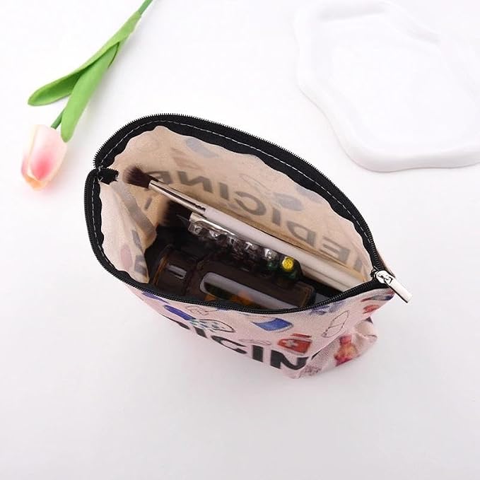 Small Emergency Medical Bag Organizer Pouch Survival Medicine Bag Doctor Retirement Gifts from Nurse Pouch Bag for Work Supplies Nursing School Essentials for Women Pharmacy Student Pouch Gift Ideas