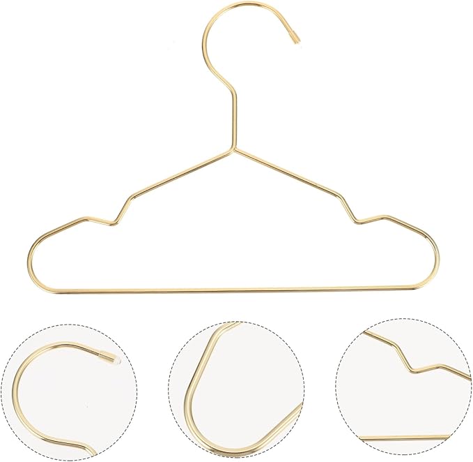BESPORTBLE 3pcs Pet Clothes Hangers Sturdy Dog Clothing Holders Durable Pet Apparel Organizer for Neat Storage Premium Iron Material for Dog Owners