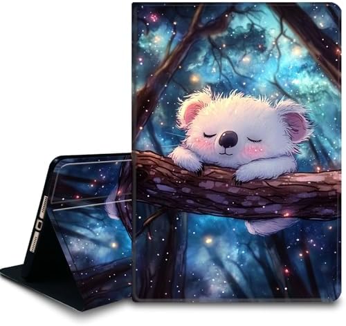 Bxgolkgd Tablet Case for Samsung Galaxy Tab A 8.4 Inch 2020(SM-T307),Shockproof Stand Cover with Heat Dissipation,Auto Wake/Sleep Function,Cute Koala Starry Sky