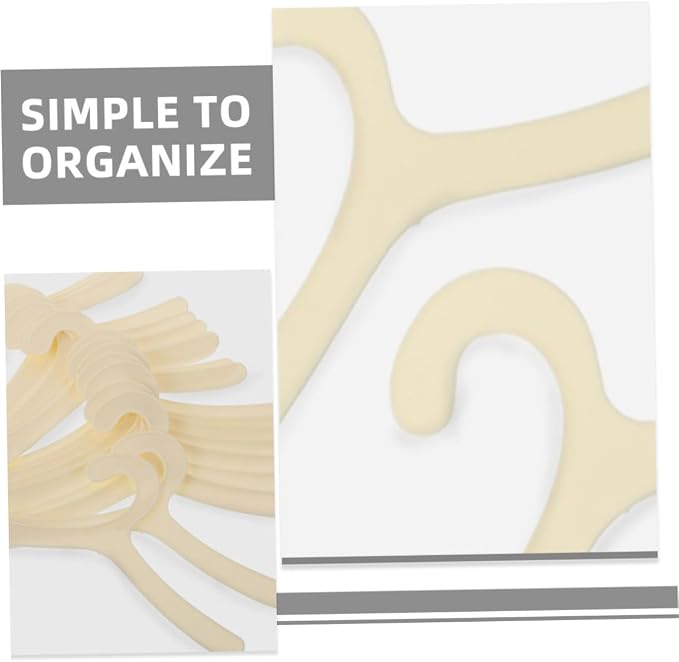 24pcs Mini Pet Clothes Hangers for Small Dogs Cats Organizers for Pet Apparel Stylish Closet Rack for Effortless Clothing Organization