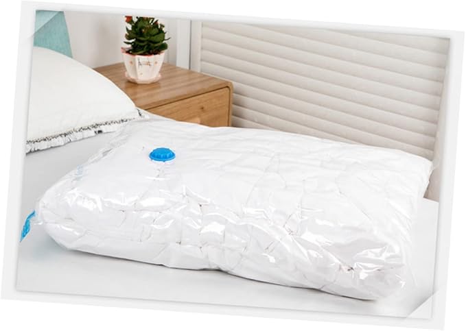 5pcs Vacuum Sealer Bags Storage Bag Space Saver for Bedding Quilts Duvets Pillows