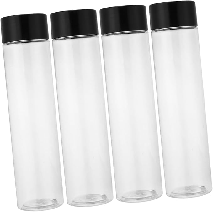 12pcs Disposable Pet Beverage Bottles for Juice Water Storage Plastic Containers Food-grade Lightweight for Daily Use