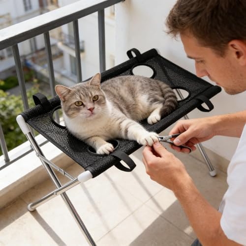 Foldable Pet Bathing Stand, Portable Dog Shower Grooming Racks，Pink | Pet Grooming Hammockes Hanging Harness with Eight Holes,44 LBS Weight Capacity Pet Grooming with Stand for Daliy Cares