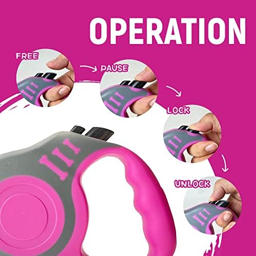 Retractable Dog Leash Automatic Telescopic Tractor Dog Tape