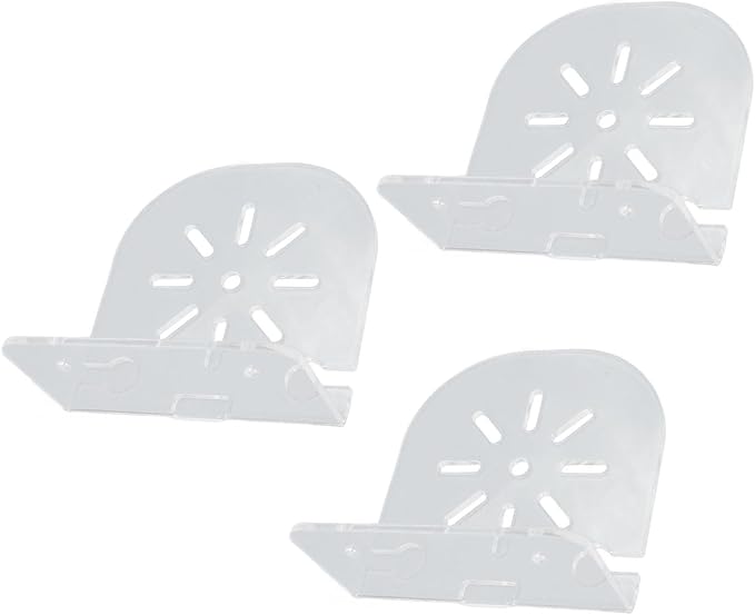 Acrylic Wall Mounted Transparent Holder for Security Camera Speakers Baby Monitoring Device