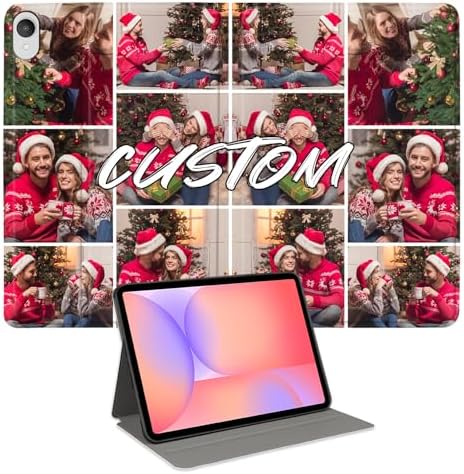 Custom Photo Personalized Flip Case for Samsung Galaxy Tab S11 11 inch(2025),Model Code: SM-X730/X736B, Samsung Galaxy Tablet Customized Picture Text Leather Stand Cover Protective Case