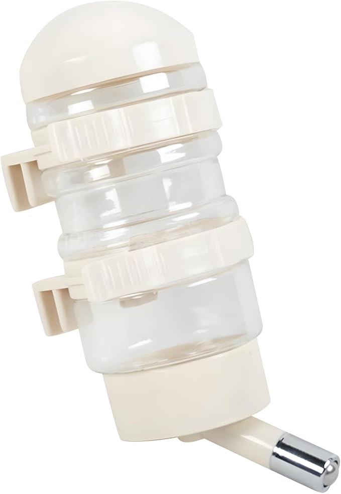 Pet Drinking Fountains Dog Water Dispenser Dog Kettle Cat Bottle with Automatically Feeding Water (White)
